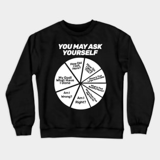 You May Ask Yourself Crewneck Sweatshirt
